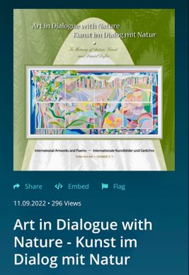 Artbook "ART IN DIALOG WITH NATURE"