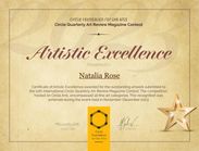  Artistic Excellence Award 2023