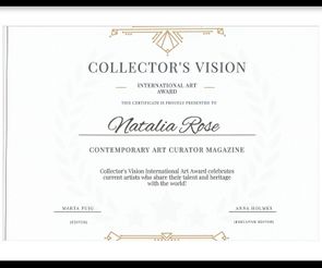 Collector's Vision International Art Award 2021