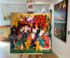 Selected Paintings "Wild Flowers", 2022