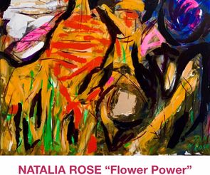 Poster for the Exhibition "Flower Power"